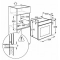 Электрический духовой шкаф Electrolux EZB 52410 AK