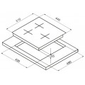 Электрическая варочная панель Korting HK 42031 B