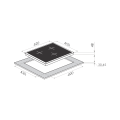 Электрическая варочная панель Maunfeld MVCE 45.3HL.SZ-BK