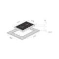 Электрическая варочная панель Maunfeld MVCE 31.2HL.SZ WH